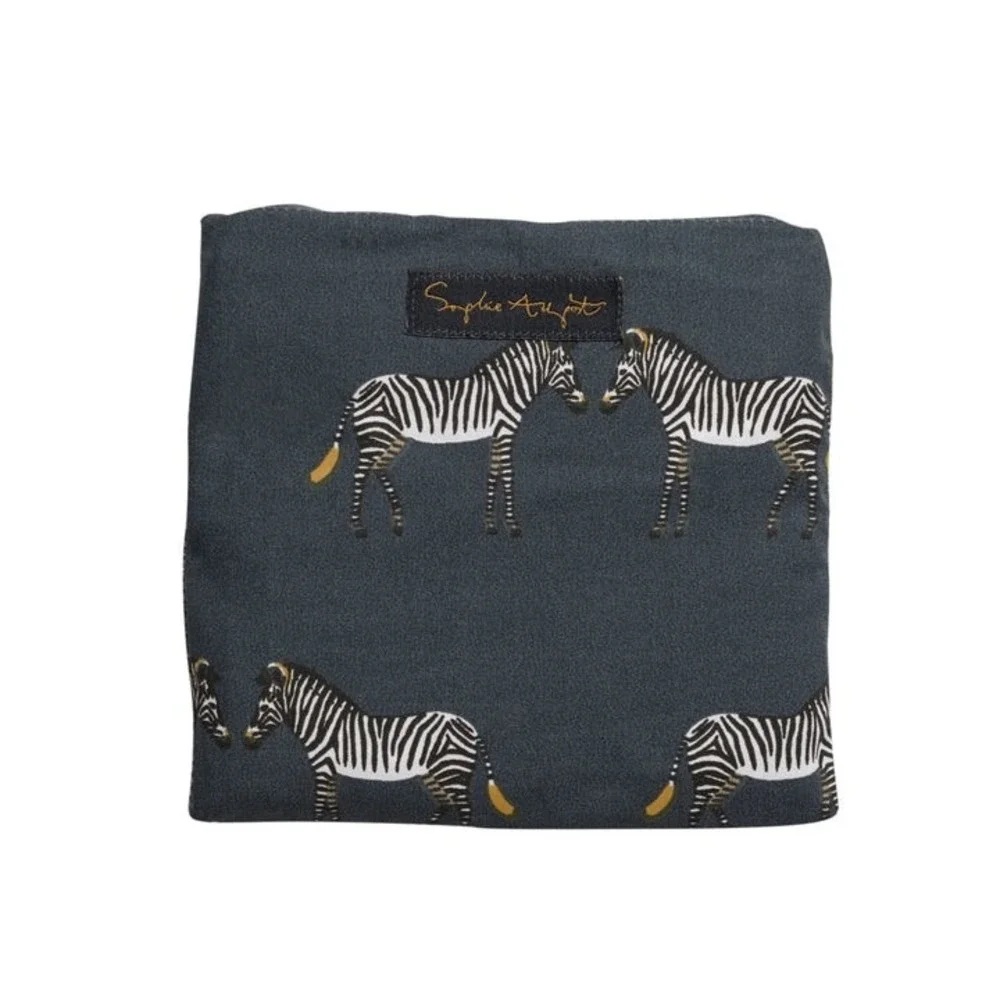 New 3 pc Wildlife Sophie‎ Allport Reusable Foldable Tote Set